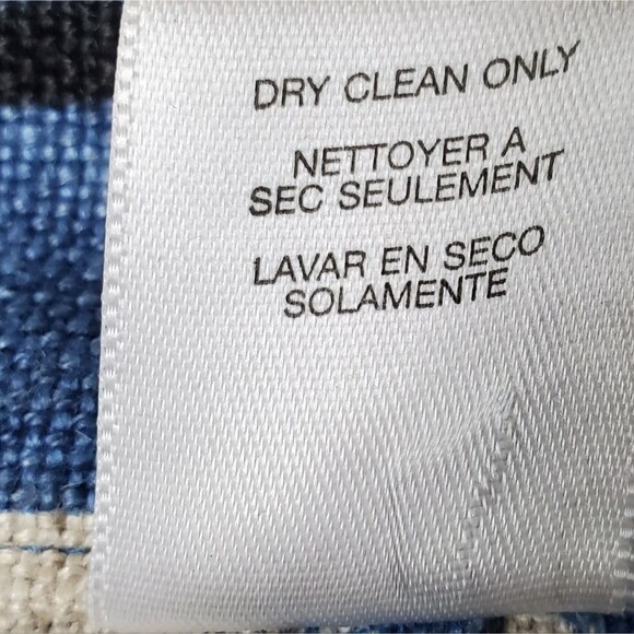 MICHAEL MICHAEL KORS Blue Poppy Linen Pleated Mini Skirt Size 6 - Picture 5 of 6